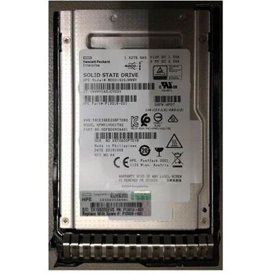 HPE DRV SSD 1.92TB SFF SAS MU DS (1920 GB, 2.5"), SSD HPE DRV SSD 1.92TB SFF SAS MU DS (1920 GB, 2.5"), SSD