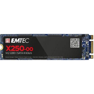 Emtec X250 (2000 GB, M.2, M.2 2280), SSD Emtec X250 (2000 GB, M.2, M.2 2280), SSD