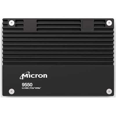 Micron 9550 MAX 6400GB NVMee U.2 15mm (6400 GB, 2.5"), SSD Micron 9550 MAX 6400GB NVMee U.2 15mm (6400 GB, 2.5"), SSD