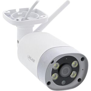 InLine SmartHome HD Kamera aussen mit LED (1920 x 1080 Pixels), Netzwerkkamera, Weiss, Silber InLine SmartHome HD Kamera aussen mit LED (1920 x 1080 Pixels), Netzwerkkamera, Weiss, Silber