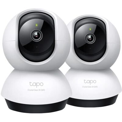 TP-Link Tapo C220 Pan & Tilt Duo Pack (2560 x 1440 Pixels), Netzwerkkamera, Weiss TP-Link Tapo C220 Pan & Tilt Duo Pack (2560 x 1440 Pixels), Netzwerkkamera, Weiss