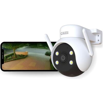 Calex Telecamera di Sicurezza, Netzwerkkamera, Weiss Calex Telecamera di Sicurezza, Netzwerkkamera, Weiss