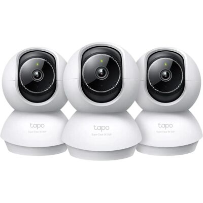 TP-Link Tapo C230 3 Pack (2880 x 1620 Pixels), Netzwerkkamera, Weiss TP-Link Tapo C230 3 Pack (2880 x 1620 Pixels), Netzwerkkamera, Weiss