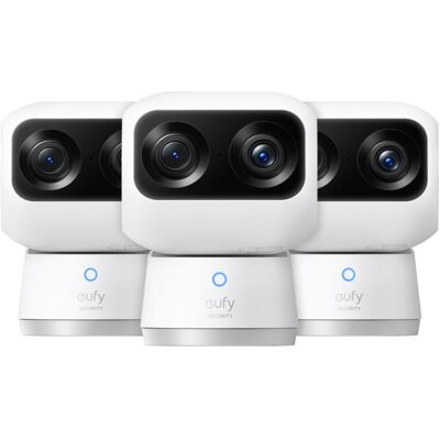 eufy Indoor Cam S350 3-Pack (3840 x 2160 Pixels), Netzwerkkamera, Weiss eufy Indoor Cam S350 3-Pack (3840 x 2160 Pixels), Netzwerkkamera, Weiss