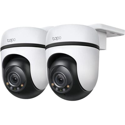 TP-Link Tapo C510W 2er-Set: WLAN Outdoor Schwenk-/Neige-Kamera, 2K, IP65, Netzwerkkamera TP-Link Tapo C510W 2er-Set: WLAN Outdoor Schwenk-/Neige-Kamera, 2K, IP65, Netzwerkkamera