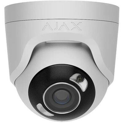 AJAX TurretCam HL (5 Mp/4 mm) ASP white 5MP Turret Camera Hvit (2880 x 1620 Pixels), Netzwerkkamera, Weiss AJAX TurretCam HL (5 Mp/4 mm) ASP white 5MP Turret Camera Hvit (2880 x 1620 Pixels), Netzwerkkamera, Weiss