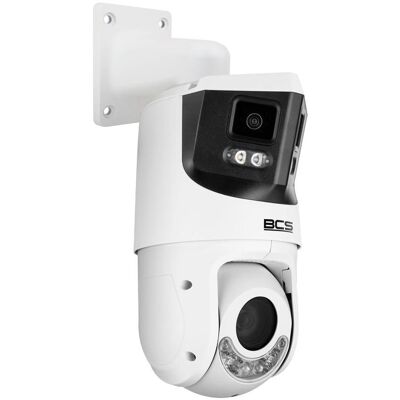 BCS -L-PSIP24825SCR10L5-Ai1 Kamera IP obrotowa 4Mpx + kamera panoramiczna 8Mpx LINE, Netzwerkkamera, Schwarz BCS -L-PSIP24825SCR10L5-Ai1 Kamera IP obrotowa 4Mpx + kamera panoramiczna 8Mpx LINE, Netzwerkkamera, Schwarz