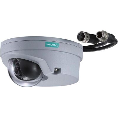 Moxa VPORT P06-2L60M-T - EN 50155, 1080P, H.264MJPEG IP-Kamera mit M12-Anschluss, 1 Audio-Eingang, PoE (1920 x 1080 Pixels), Netzwerkkamera Moxa VPORT P06-2L60M-T - EN 50155, 1080P, H.264MJPEG IP-Kamera mit M12-Anschluss, 1 Audio-Eingang, PoE (1920 x 1080 Pixels), Netzwerkkamera