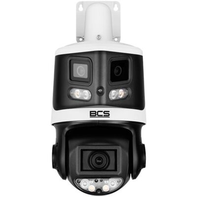 BCS Kamera IP Kamera IP obrotowa 4Mpx + kamera panoramiczna 8Mpx LINE (2560 x 1440 Pixels), Netzwerkkamera, Weiss BCS Kamera IP Kamera IP obrotowa 4Mpx + kamera panoramiczna 8Mpx LINE (2560 x 1440 Pixels), Netzwerkkamera, Weiss