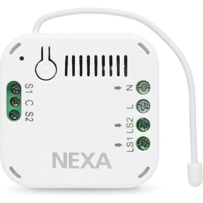 Nexa Built-In Receiver On/Off 2 Channel Z-Wave /AN-196, Netzwerkkamera Zubehör Nexa Built-In Receiver On/Off 2 Channel Z-Wave /AN-196, Netzwerkkamera Zubehör