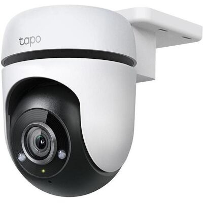 TP-Link WLAN Aussenkamera mit 360° Schwenk-/Neigefunktion, Full HD & IP65 (1920 x 1080 Pixels), Netzwerkkamera, Weiss TP-Link WLAN Aussenkamera mit 360° Schwenk-/Neigefunktion, Full HD & IP65 (1920 x 1080 Pixels), Netzwerkkamera, Weiss