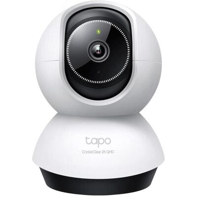 TP-Link KI-Sicherheitskamera mit Schwenk-, Neige- und Nachtsichtfunktion (2560 x 1440 Pixels), Netzwerkkamera, Schwarz TP-Link KI-Sicherheitskamera mit Schwenk-, Neige- und Nachtsichtfunktion (2560 x 1440 Pixels), Netzwerkkamera, Schwarz
