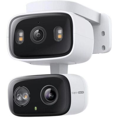 TP-Link Schwenk-/Neige-Sicherheitskamera mit Dual-Objektiv für Innen/Aussen (2304 x 1296 Pixels), Netzwerkkamera, Schwarz TP-Link Schwenk-/Neige-Sicherheitskamera mit Dual-Objektiv für Innen/Aussen (2304 x 1296 Pixels), Netzwerkkamera, Schwarz