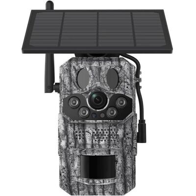 Viking Solarkamera HDs05 4G/2304x1296/PIR-Erkennung/Bewegungssensor/7800mAh (2304 x 1296 Pixels), Netzwerkkamera, Weiss Viking Solarkamera HDs05 4G/2304x1296/PIR-Erkennung/Bewegungssensor/7800mAh (2304 x 1296 Pixels), Netzwerkkamera, Weiss