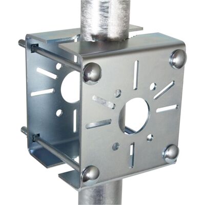 OEM Double-sided IP-Camera Pole Mount, Galvanized 09.106 (Montage-Kit), Netzwerkkamera Zubehör OEM Double-sided IP-Camera Pole Mount, Galvanized 09.106 (Montage-Kit), Netzwerkkamera Zubehör