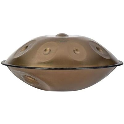 Sela Handpan SEHP203 Harmony D-Kurd Edelstahl mit Lehrbuch (Handpan), Perkussion, Gold Sela Handpan SEHP203 Harmony D-Kurd Edelstahl mit Lehrbuch (Handpan), Perkussion, Gold
