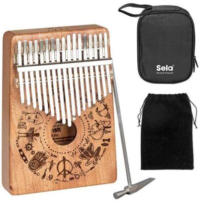 Sela SE252 Kalimba Mahagoni 17 Free Spirit, Perkussion, Braun Sela SE252 Kalimba Mahagoni 17 Free Spirit, Perkussion, Braun