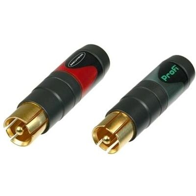 Contrik NF2C-B2, Audio Stecker, Rot Contrik NF2C-B2, Audio Stecker, Rot