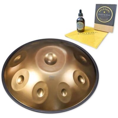 Sela Handpan SEHP400 Nomo D-Kurd Edelstahl mit Pflegemittel, Perkussion, Gold Sela Handpan SEHP400 Nomo D-Kurd Edelstahl mit Pflegemittel, Perkussion, Gold