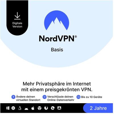 NordVPN Basis für Android & iOS & Windows & Mac OS NordVPN Basis für Android & iOS & Windows & Mac OS