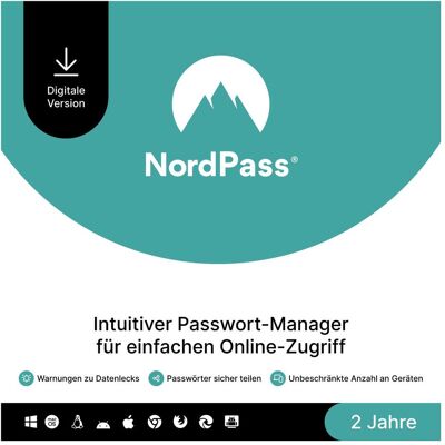 NordVPN NordPass für Android & iOS & Windows & Mac OS NordVPN NordPass für Android & iOS & Windows & Mac OS