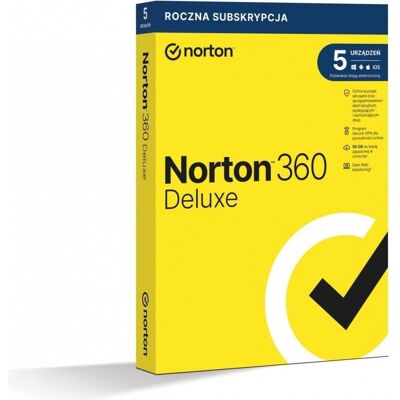 Norton LifeLock Norton 360 Deluxe - 5 Geräte, 50 GB Cloud-Speicher - Sicherheitssoftware Norton LifeLock Norton 360 Deluxe - 5 Geräte, 50 GB Cloud-Speicher - Sicherheitssoftware