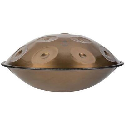 Sela Handpan SEHP202 Harmony D-Amara Edelstahl mit Lehrbuch (Handpan), Perkussion, Gold Sela Handpan SEHP202 Harmony D-Amara Edelstahl mit Lehrbuch (Handpan), Perkussion, Gold