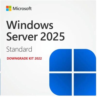 Dell Windows Server 2025 Standard No Media WS2022 Std Downgrade w/DVD Media Multi Lang Customer Kit für Server Dell Windows Server 2025 Standard No Media WS2022 Std Downgrade w/DVD Media Multi Lang Customer Kit für Server