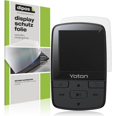 Dipos Schutzfolie Matt für YOTON YM03 MP3-Player, Geräte Schutzfolie Dipos Schutzfolie Matt für YOTON YM03 MP3-Player, Geräte Schutzfolie