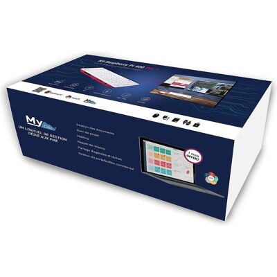 Raspberry Pi 400 Pro+ 64 GB Kit (FR version), Entwicklungsboard + Kit Raspberry Pi 400 Pro+ 64 GB Kit (FR version), Entwicklungsboard + Kit