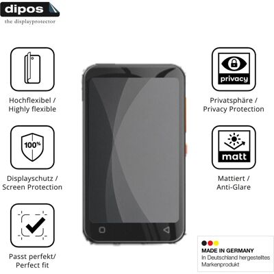 Dipos Privacy Sichtschutzfolie Full Cover, Geräte Schutzfolie Dipos Privacy Sichtschutzfolie Full Cover, Geräte Schutzfolie