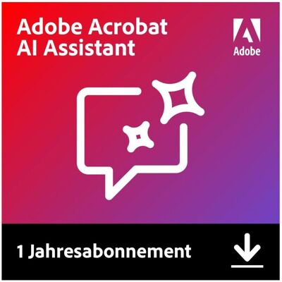 Adobe AI Assistant für Acrobat - KI-Assistent, Mehrere Dokumente, Datenschutz - PDF-Tool Adobe AI Assistant für Acrobat - KI-Assistent, Mehrere Dokumente, Datenschutz - PDF-Tool