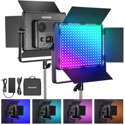 Neewer PL60C (PL60C) (Videoleuchte), Dauerlicht Neewer PL60C (PL60C) (Videoleuchte), Dauerlicht