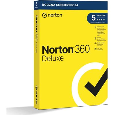 Norton LifeLock Norton 360 Deluxe - 5 Geräte, 50 GB Cloud-Speicher - Sicherheitssoftware Norton LifeLock Norton 360 Deluxe - 5 Geräte, 50 GB Cloud-Speicher - Sicherheitssoftware