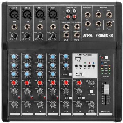 hPa Promix 8R, Mischpult hPa Promix 8R, Mischpult