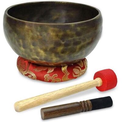 keepdrum Tibetische Bronze-Klangschale 16 cm (Klangschale, Perkussion), Perkussion, Bronze keepdrum Tibetische Bronze-Klangschale 16 cm (Klangschale, Perkussion), Perkussion, Bronze