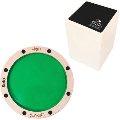 Sela Schlagfläche SE-ION3 Turkish Ion für Cajon mit Sitzpad (Cajon), Perkussion, Grün Sela Schlagfläche SE-ION3 Turkish Ion für Cajon mit Sitzpad (Cajon), Perkussion, Grün