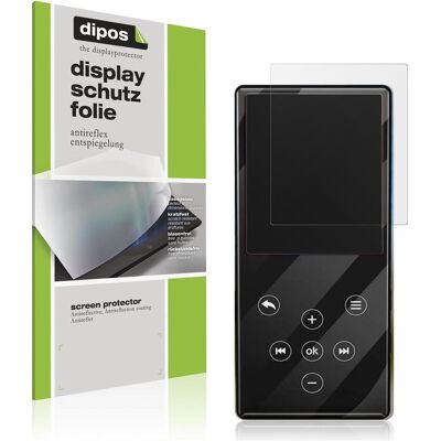 Dipos Schutzfolie Matt für Gueray Q9 MP3-Player, Geräte Schutzfolie Dipos Schutzfolie Matt für Gueray Q9 MP3-Player, Geräte Schutzfolie