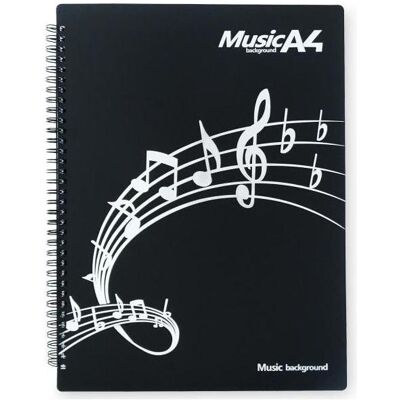 keepdrum Notenmappe MB40 Dokumentenmappe DIN A4, Zubehör Instrumente, Schwarz keepdrum Notenmappe MB40 Dokumentenmappe DIN A4, Zubehör Instrumente, Schwarz