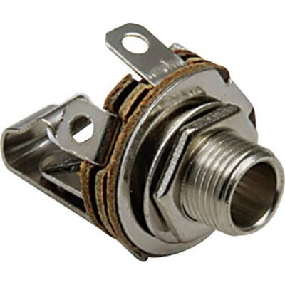 BKL Electronic Klinkeneinbaukupplung 6.35 mm, Audio Stecker, Silber BKL Electronic Klinkeneinbaukupplung 6.35 mm, Audio Stecker, Silber