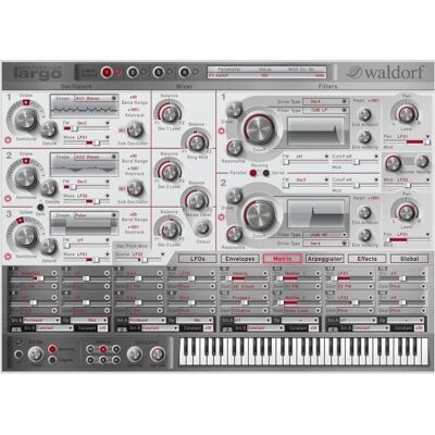 Waldorf Largo Software Synthesizer, Synthesizer Waldorf Largo Software Synthesizer, Synthesizer