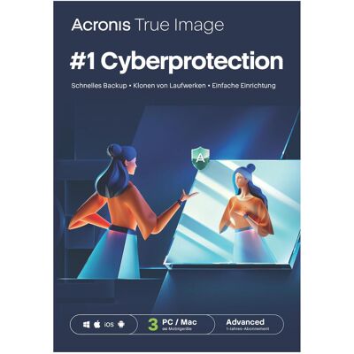 Acronis Cyber Protect Home Office Advanced für Windows & Mac OS & iOS & Android Acronis Cyber Protect Home Office Advanced für Windows & Mac OS & iOS & Android