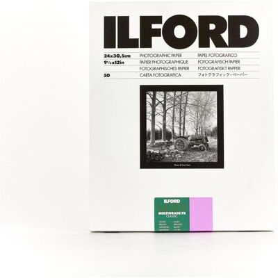 Ilford IL Multigrade FB 1K Classic 2430 50 Bl, Analogfilmentwicklung, Weiss Ilford IL Multigrade FB 1K Classic 2430 50 Bl, Analogfilmentwicklung, Weiss