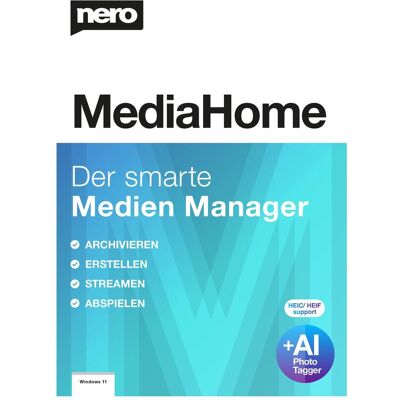 Nero Media Home 2025 - Mediencenter-Software Nero Media Home 2025 - Mediencenter-Software
