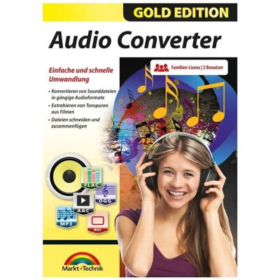 Markt + Technik Audio Converter Ultimate für Windows Markt + Technik Audio Converter Ultimate für Windows