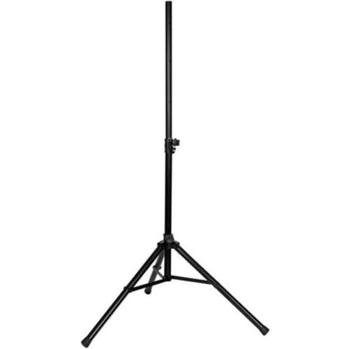 Velleman Lautsprecherstativ - Schwarz (1 Stk., Ständer, Höhenverstellbar), Lautsprecher Ständer + Wandmontage, Schwarz