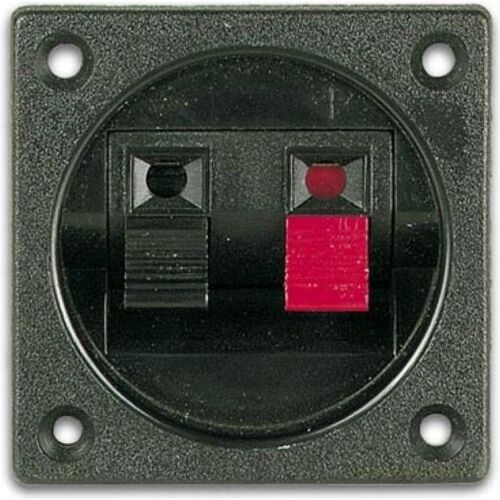 HQ Power Lautsprecherklemmanschluss - Quadratisch, Lautsprecher Bauteile