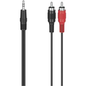 Hama Audio-Kabel, 3,5-mm-Klinken-Stecker - 2 Cinch-Stecker, Stereo, 1,5 m (1.50 m, Cinch Kabel), Audiokabel Hama Audio-Kabel, 3,5-mm-Klinken-Stecker - 2 Cinch-Stecker, Stereo, 1,5 m (1.50 m, Cinch Kabel), Audiokabel