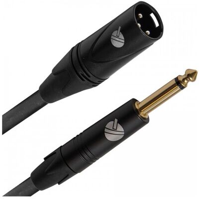 Quik Lok ITST/MJM-1 B Kabel: Cannon-XLR-Stecker / 6,3-mm-TS-Mono-Klinkenstecker, 1 m, Audiokabel Quik Lok ITST/MJM-1 B Kabel: Cannon-XLR-Stecker / 6,3-mm-TS-Mono-Klinkenstecker, 1 m, Audiokabel