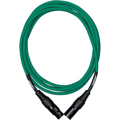 Cascha Mikrofonkabel – XLR – 2 m – Grün – Standard-Ausführung (2 m), Audiokabel Cascha Mikrofonkabel – XLR – 2 m – Grün – Standard-Ausführung (2 m), Audiokabel